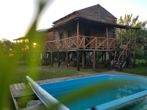 Cabañas de tronco Puerto Obligado